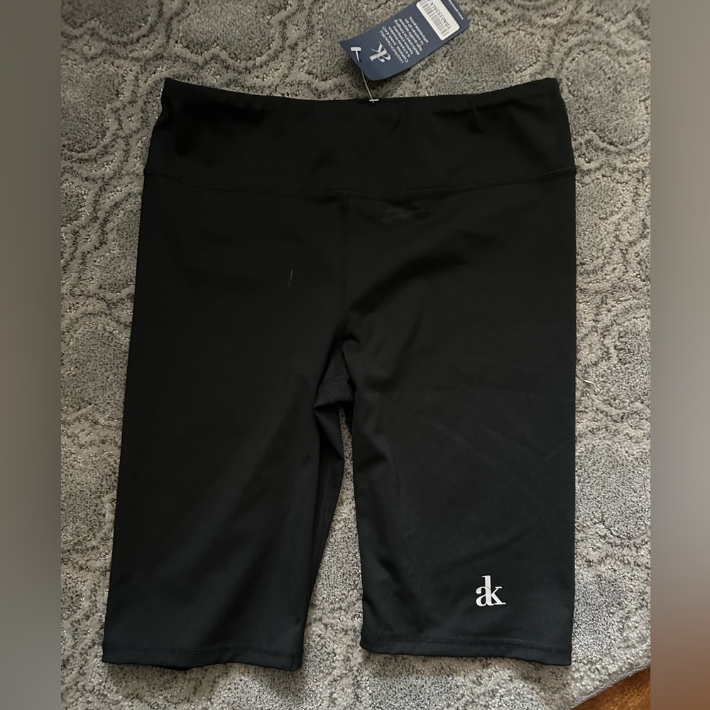 Anna-Kaci Women’s Biker shorts, size Large, Black